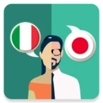 Logo of Italian-Japanese Translator android Application 